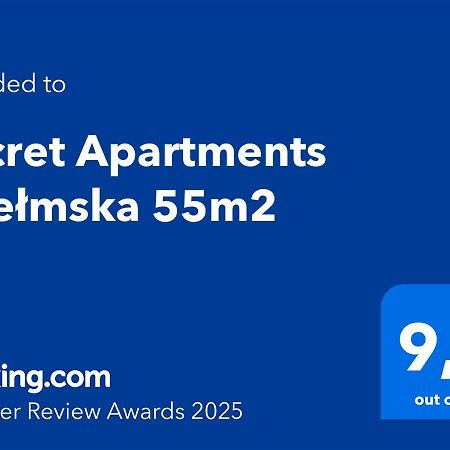 Secret Apartments Chelmska 55M2 Warschau Exterior foto